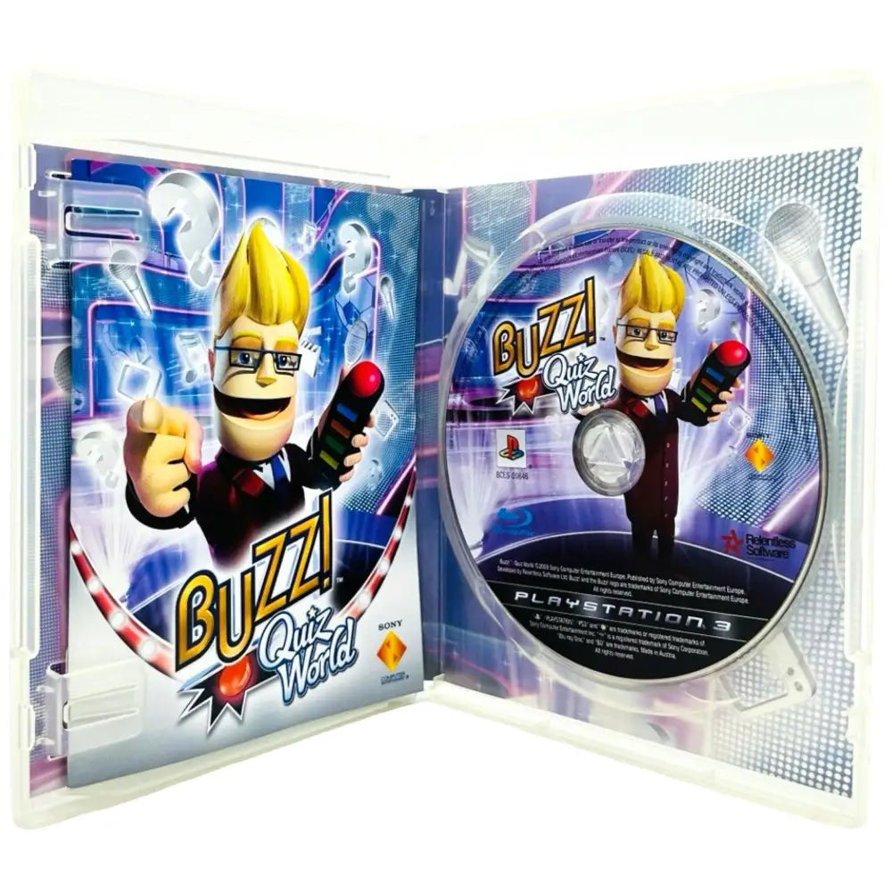 Buzz!: Quiz World - PlayStation 3 (PS3) Spill