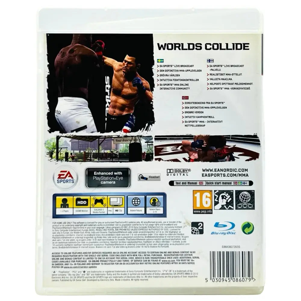EA Sports MMA - PlayStation 3 (PS3) Spill