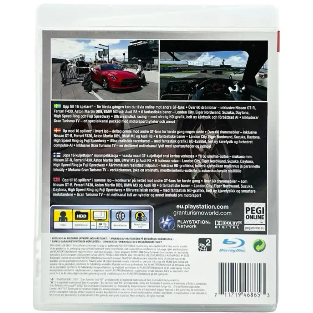 Gran Turismo 5 Prologue - PlayStation 3 (PS3) Spill