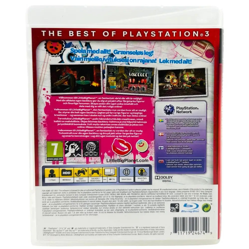LittleBigPlanet - PlayStation 3 (PS3) Spill