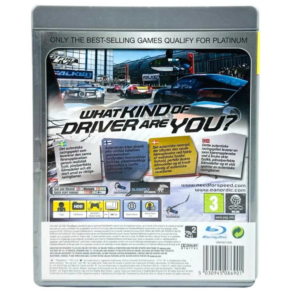 Need For Speed: Shift - PlayStation 3 (PS3) Spill
