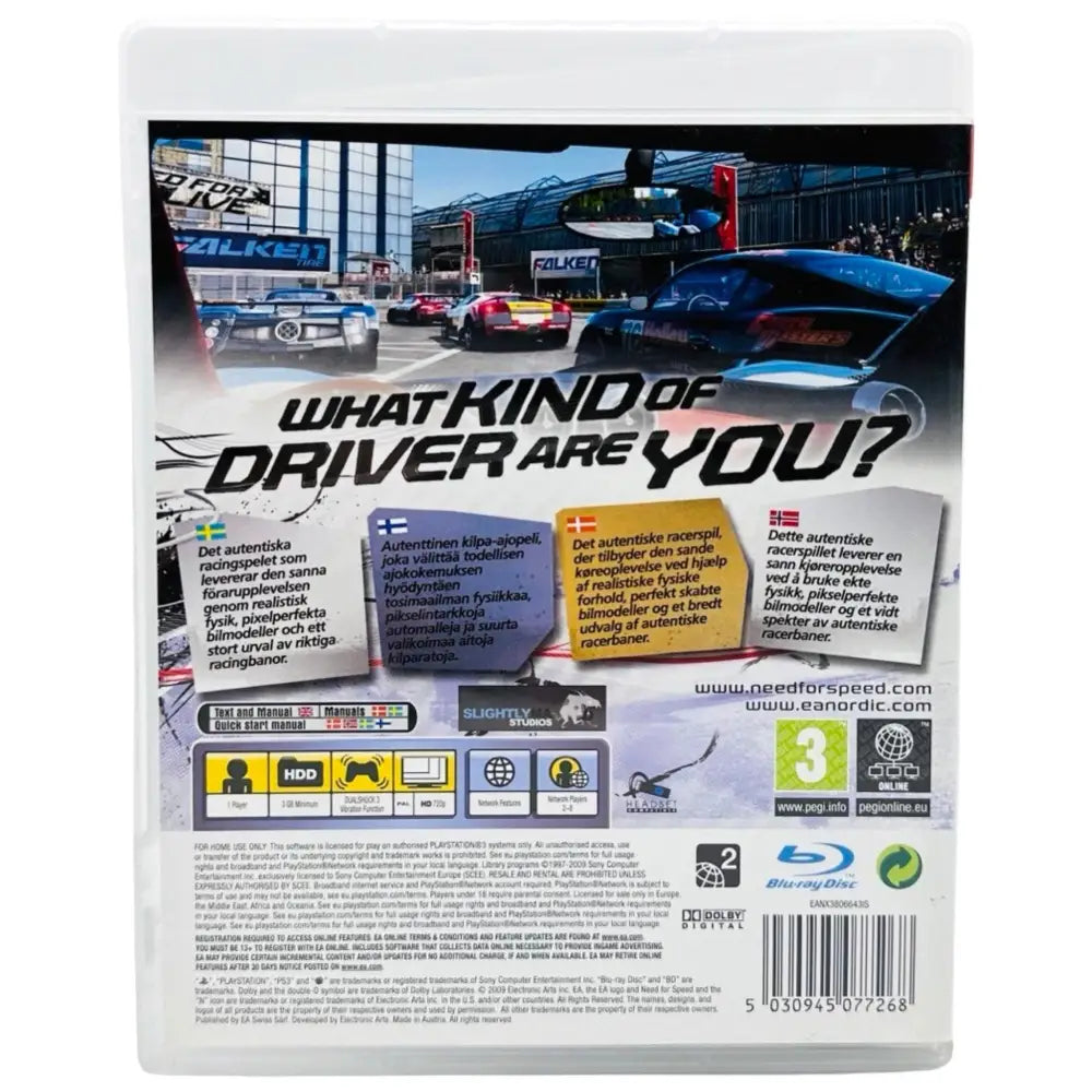 Need For Speed: Shift - PlayStation 3 (PS3) Spill