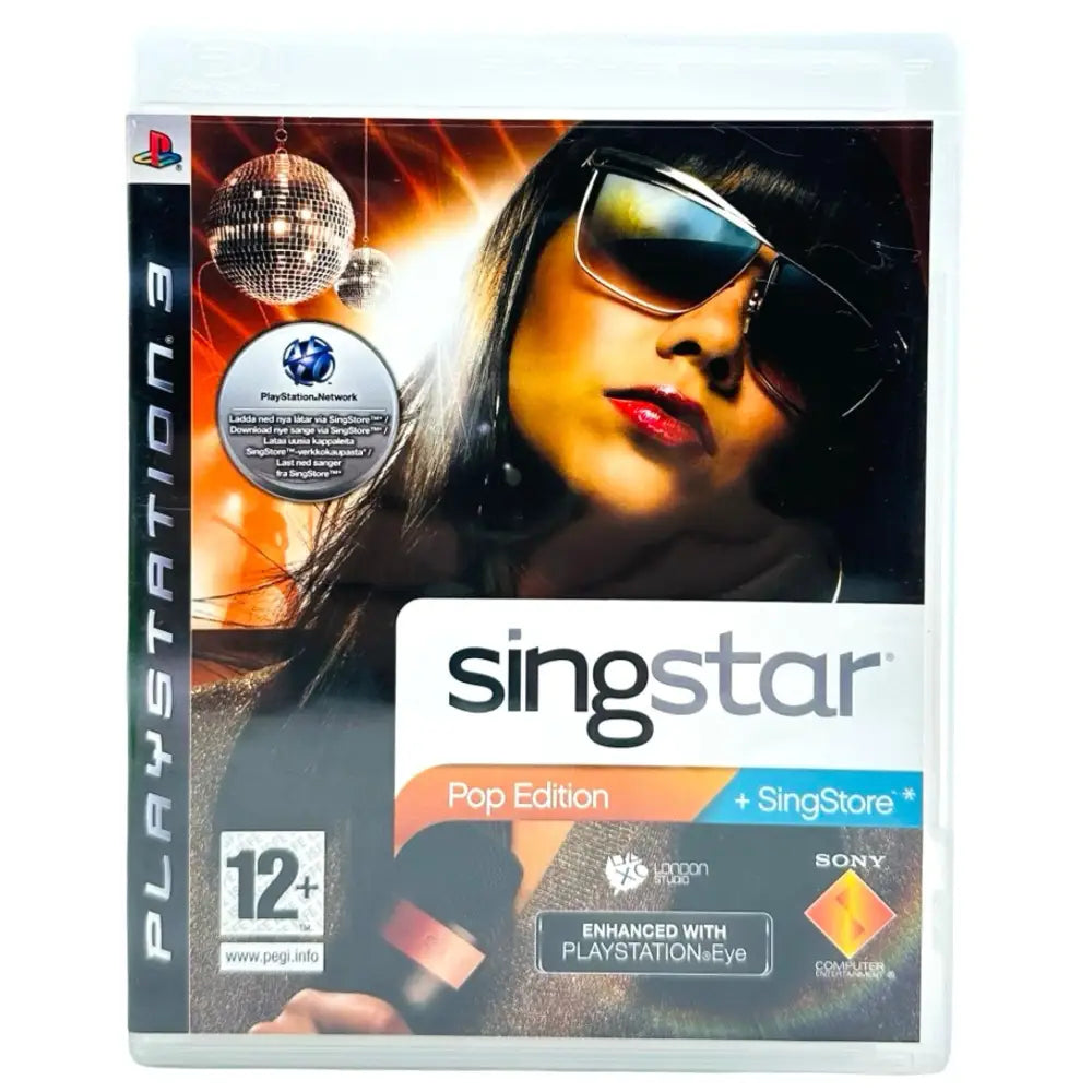 SingStar Pop Edition - PlayStation 3 (PS3) Spill