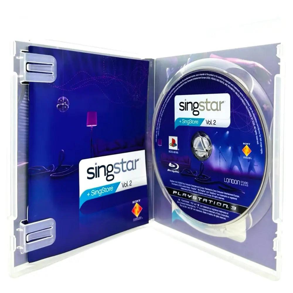 SingStar Vol. 2 - PlayStation 3 (PS3) Spill