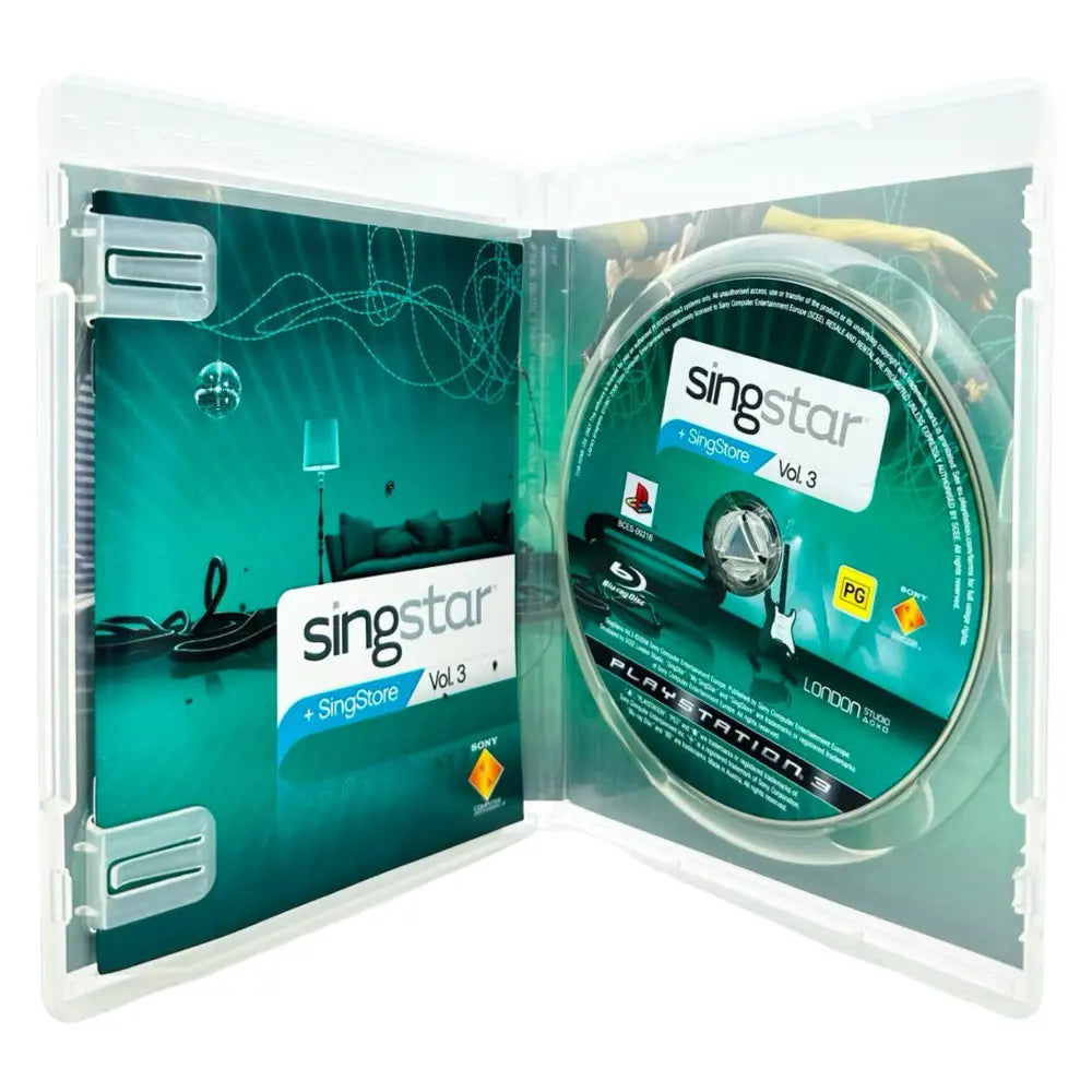 SingStar Vol. 3 - PlayStation (PS3) Spill