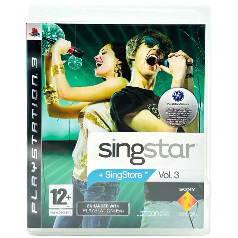 SingStar Vol. 3 - PlayStation (PS3) Spill
