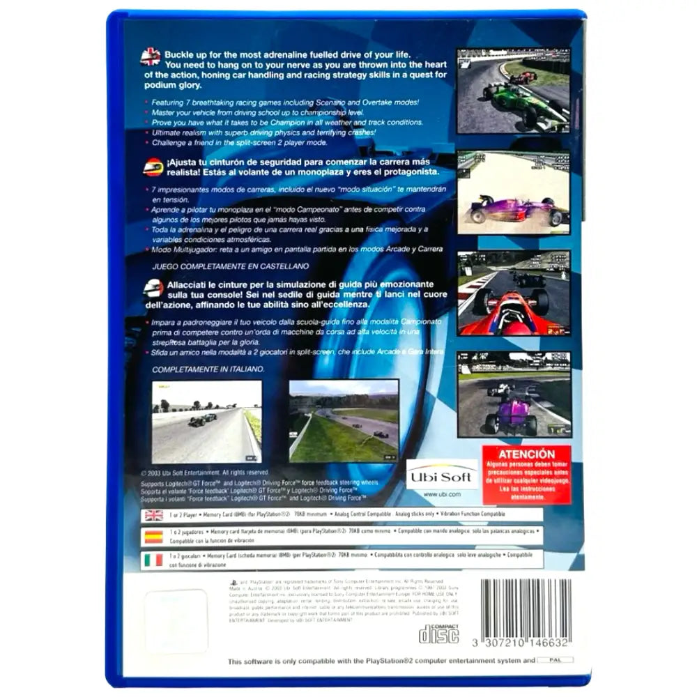 Racing Simulation 3 - PlayStation 2 (PS2) Spill