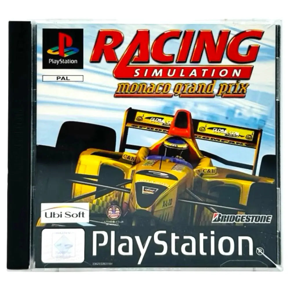 Racing Simulation Monaco Grand Prix - PlayStation 1 (PS1) Spill