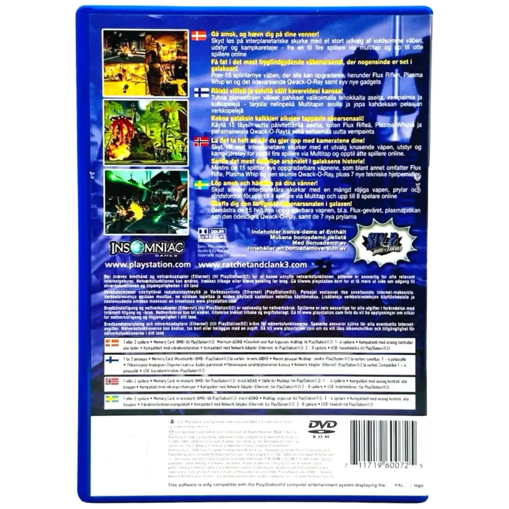 Ratchet & Clank 3 - PlayStation 2 (PS2) Spill