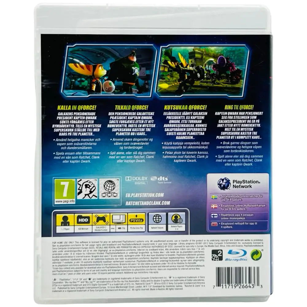 Ratchet & Clank: Q-Force - PlayStation 3 (PS3) Spill