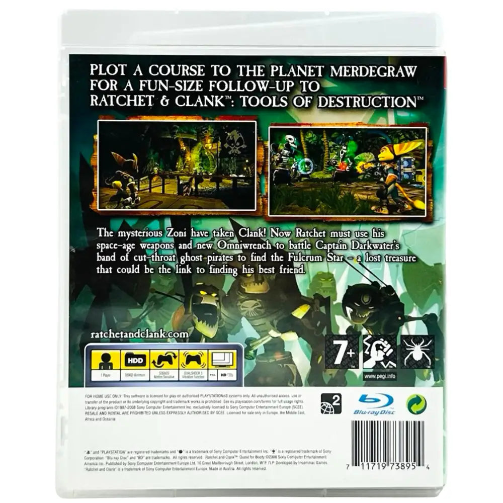 Ratchet & Clank: Quest For Booty - PlayStation 3 (PS3) Spill