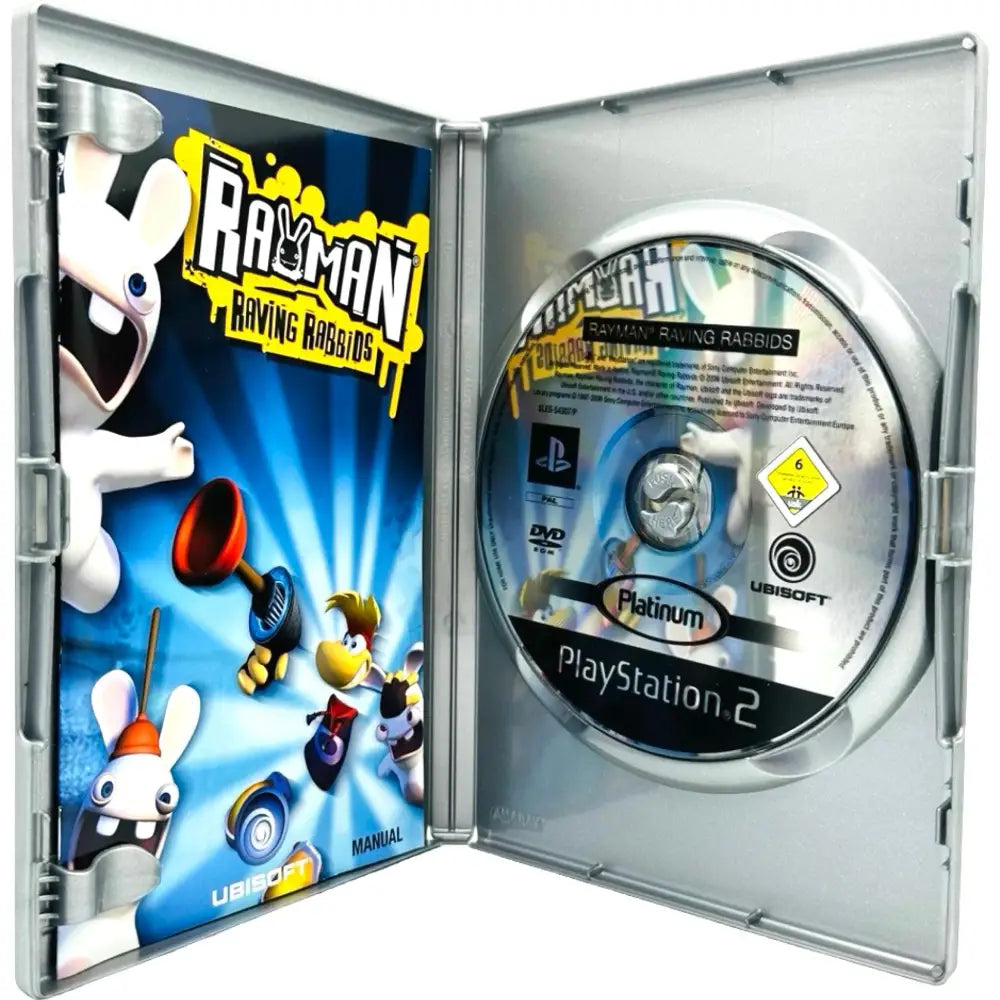 Rayman Raving Rabbids - PlayStation 2 (PS2) Spill