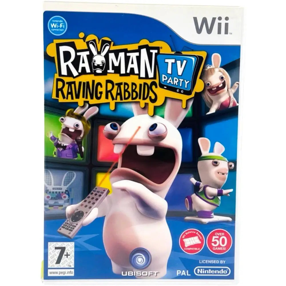 Rayman Raving Rabbids TV Party - Nintendo Wii Spill