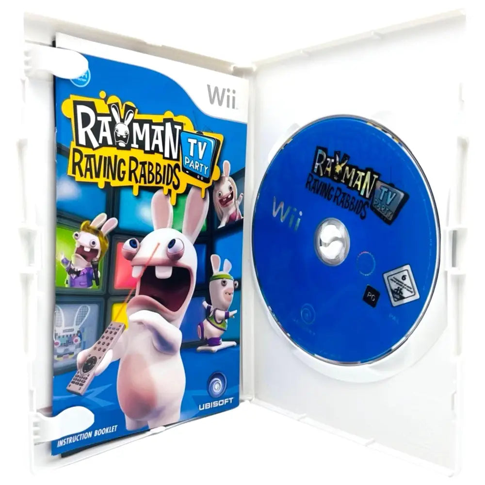 Rayman Raving Rabbids TV Party - Nintendo Wii Spill