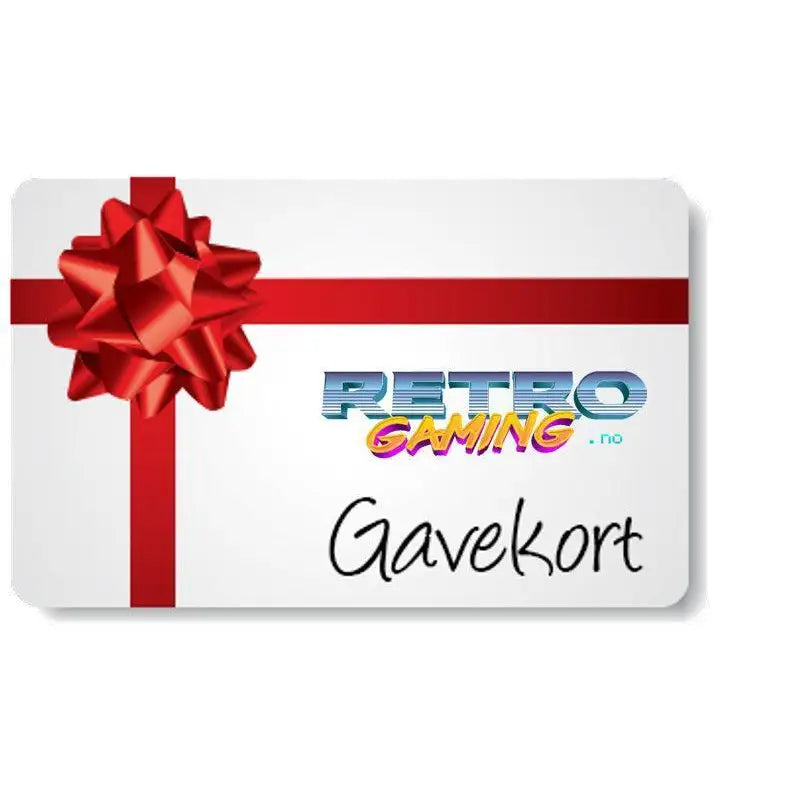RetroGaming.no Gavekort - RetroGaming.No
