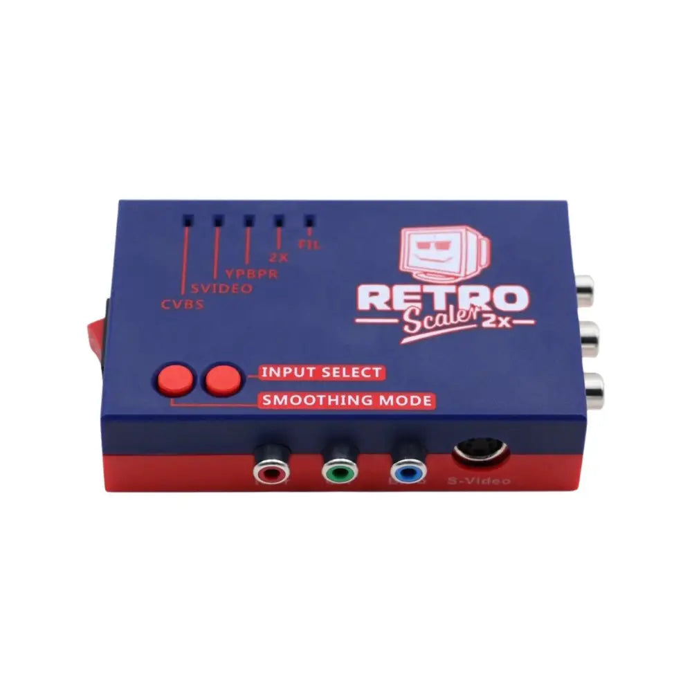 RetroScaler 2X Kompositt RCA/S-VIDEO/YPBPR Til HDMI Konverter / 2x Linje Dobler - RetroGaming.no