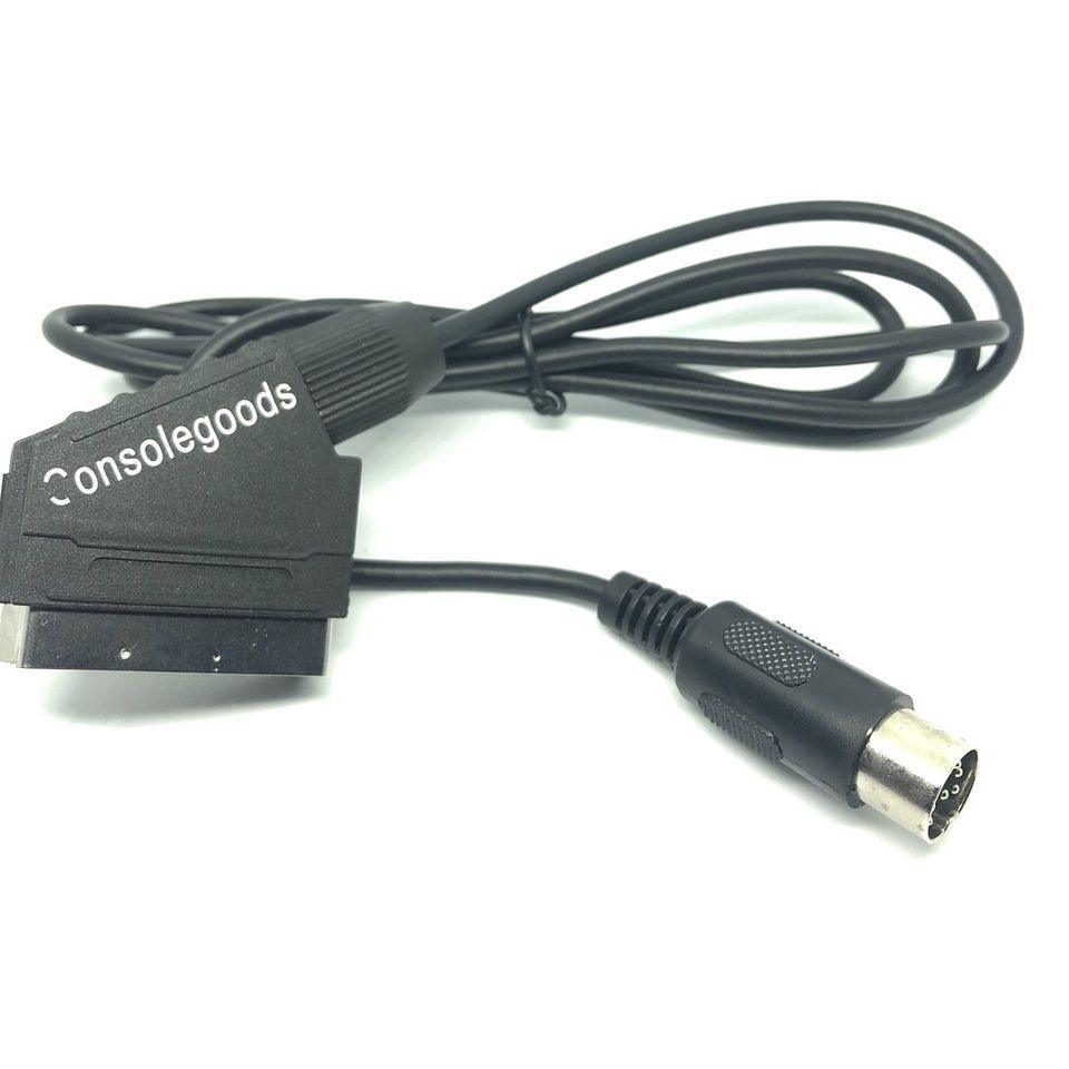 Sega Mega Drive 1 / MS1 RGB Scart Kabel - PAL - RetroGaming.No