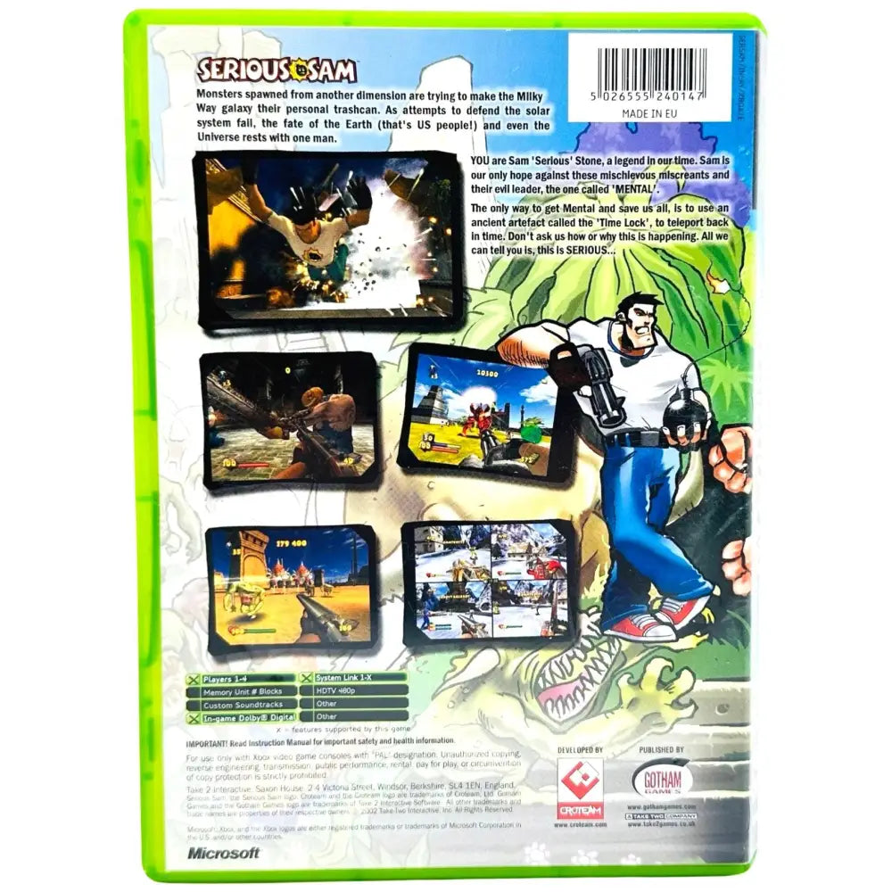 Serious Sam - Xbox spill - Spill