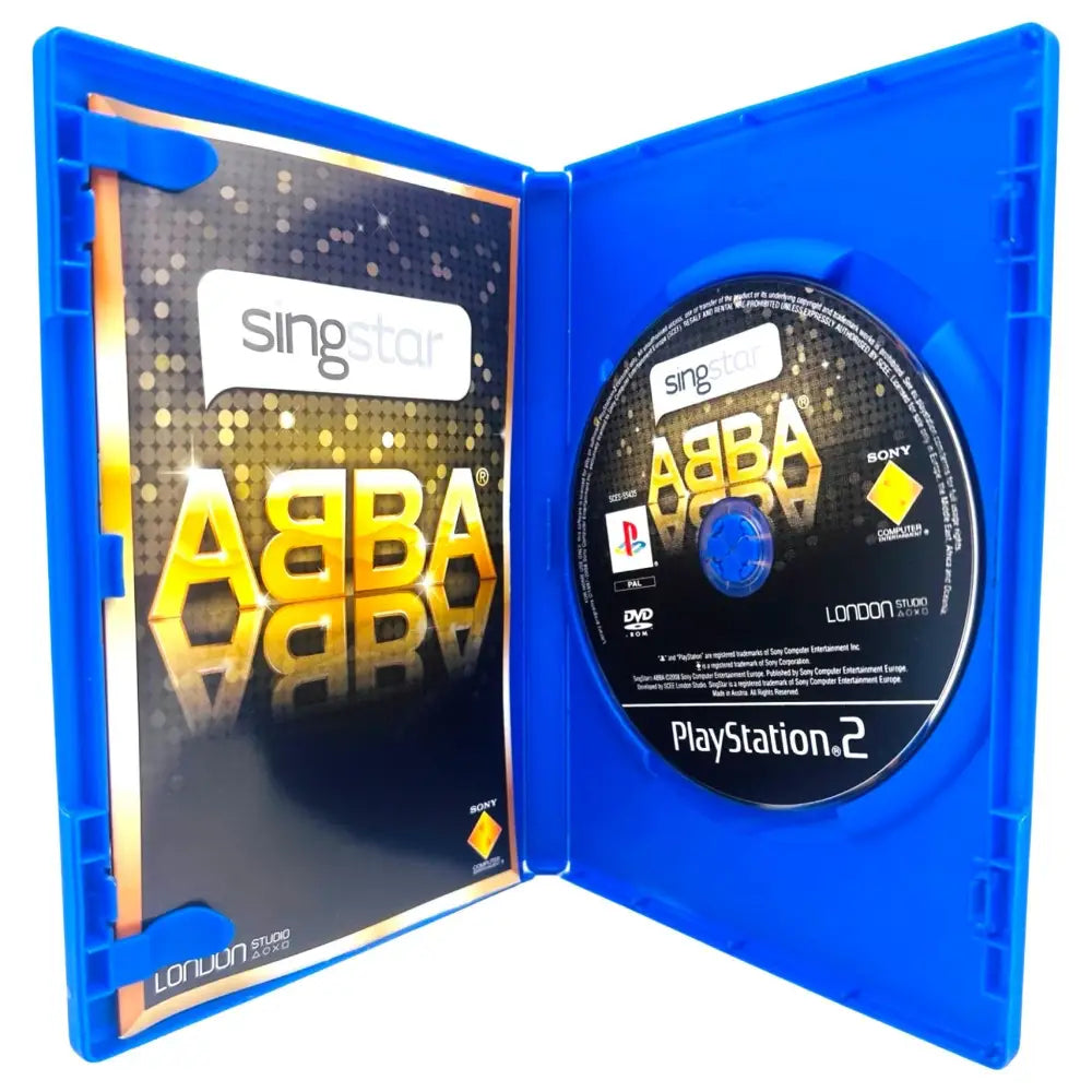 SingStar: ABBA - PlayStation 2 (PS2) Spill