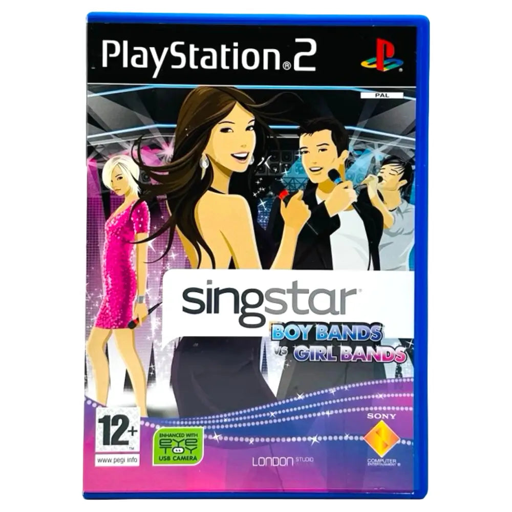SingStar: Boy Bands VS Girl - PlayStation 2 (PS2) Spill