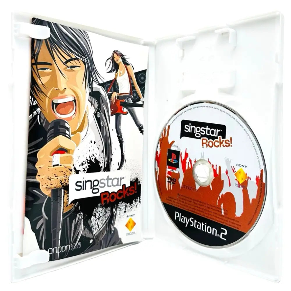 SingStar Rocks - PlayStation 2 (PS2) Spill