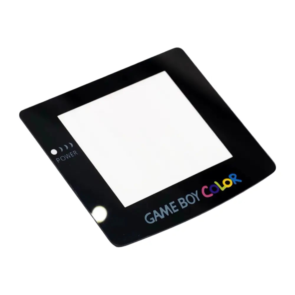 Skjermlinse til GameBoy Color - Sort / Glass - Reservedeler