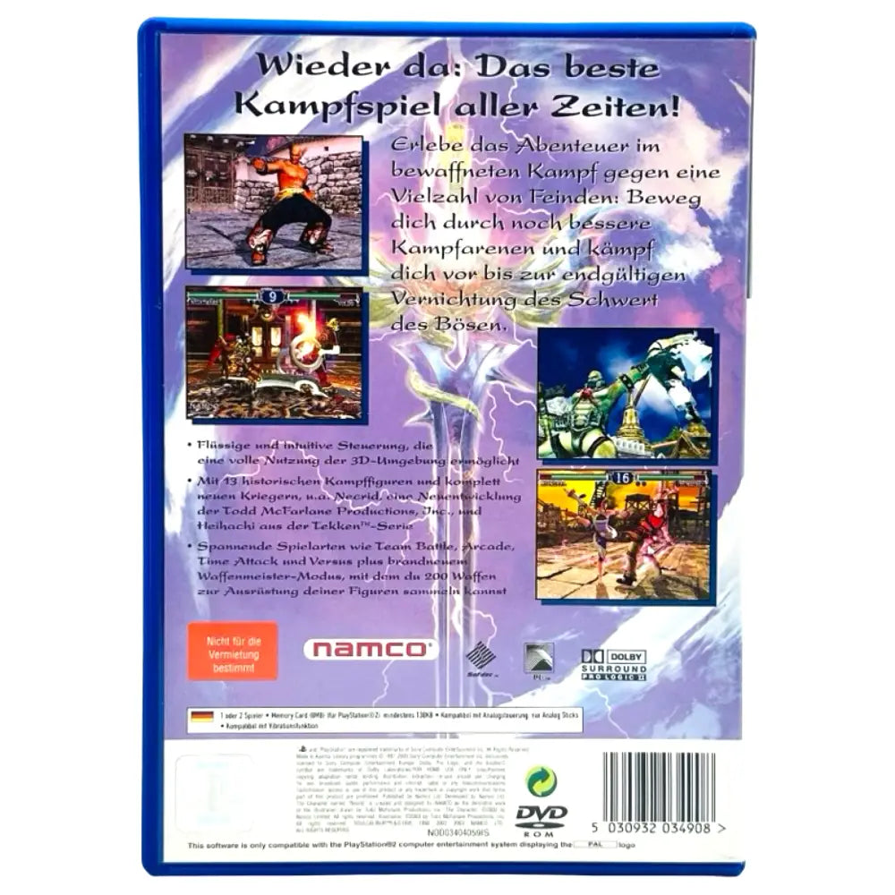 Soul Calibur II (Tysk) - PlayStation 2 (PS2) Spill