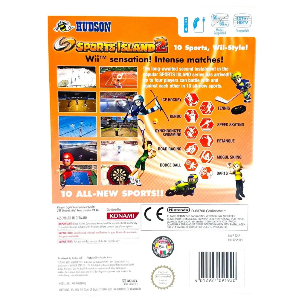 Sports Island 2 - Nintendo Wii Spill