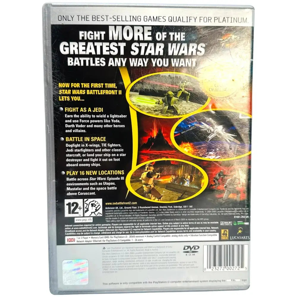 Star Wars Battlefront 2 - PlayStation (PS2) Spill