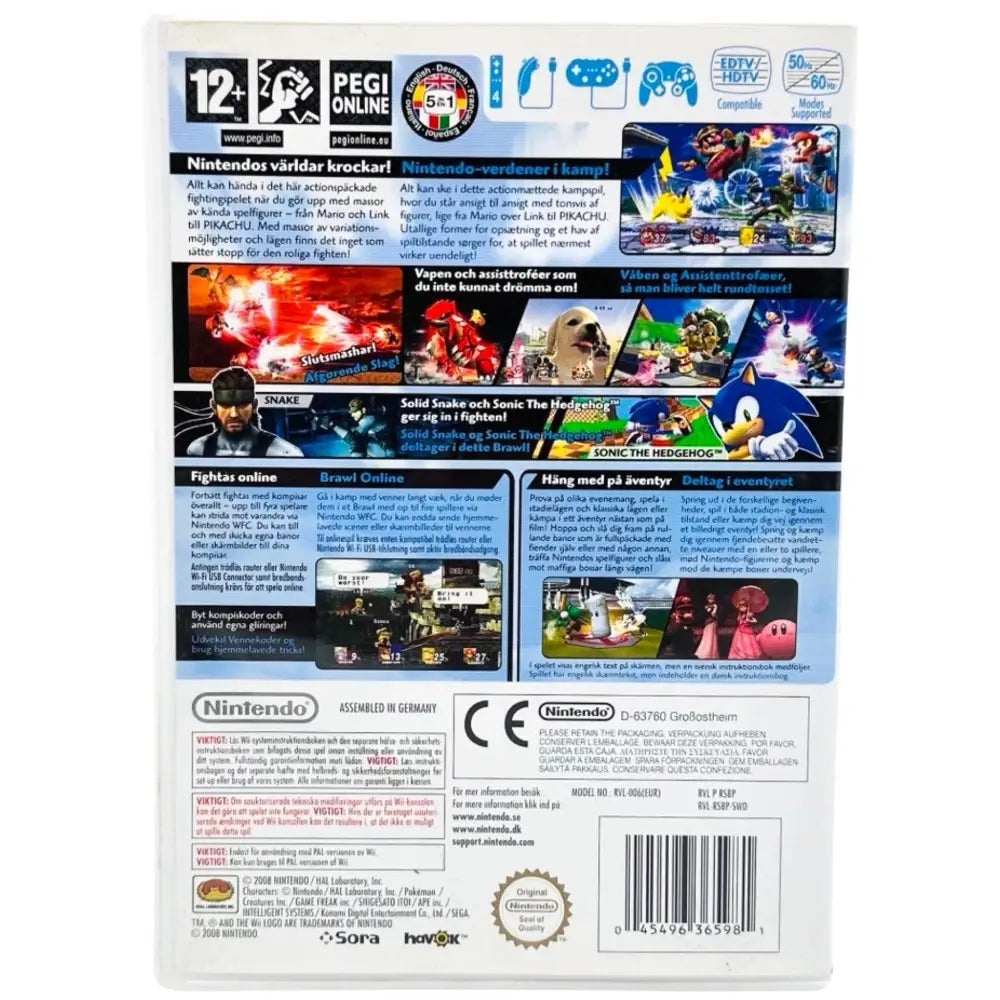 Super Smash Bros. Brawl - Nintendo Wii Spill