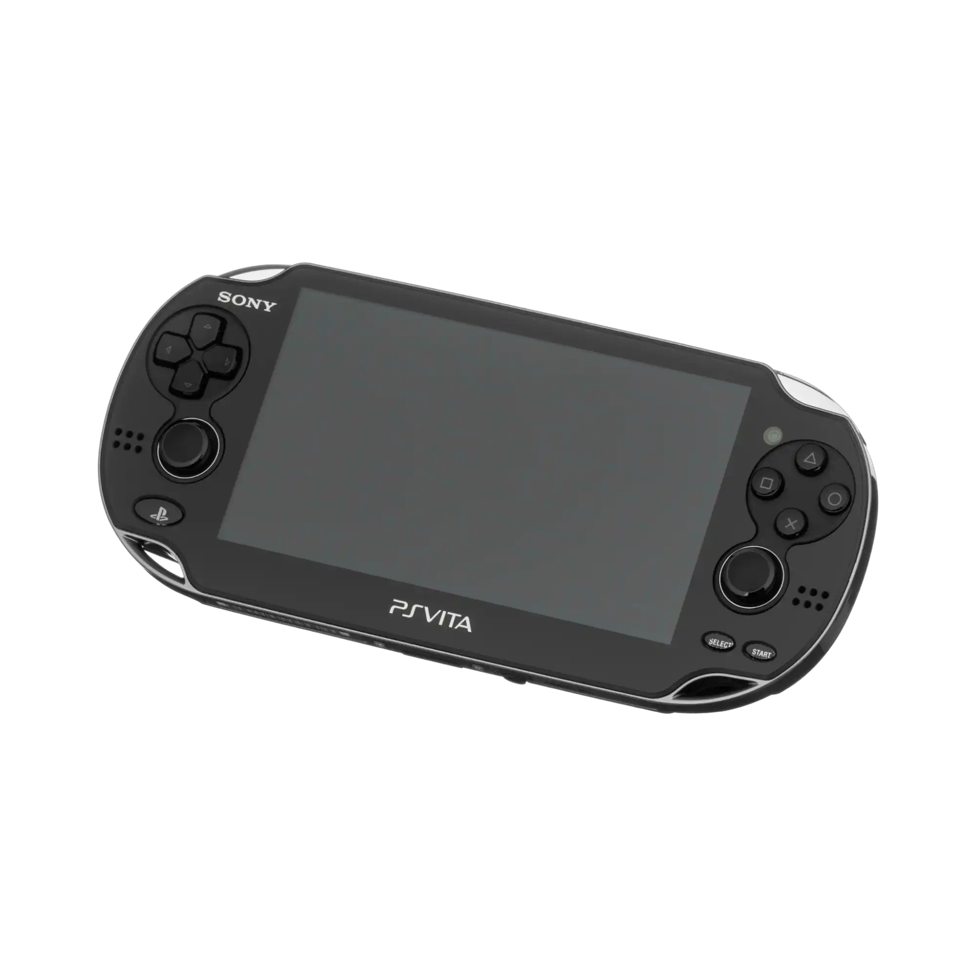Svart Sony PlayStation Vita håndholdt spillekonsoll.