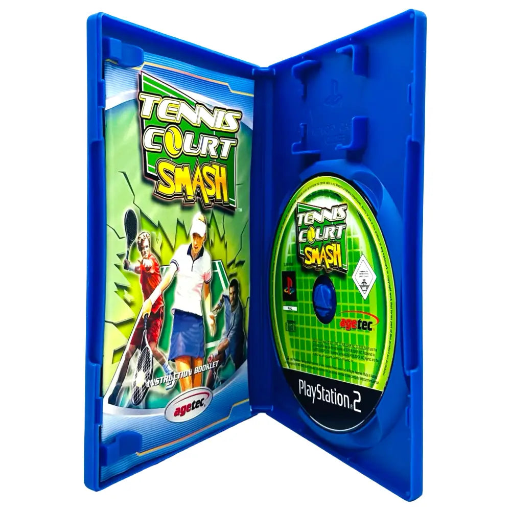 Tennis Court Smash - PlayStation 2 (PS2) Spill