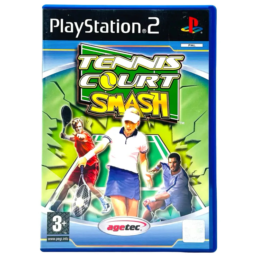 Tennis Court Smash - PlayStation 2 (PS2) Spill