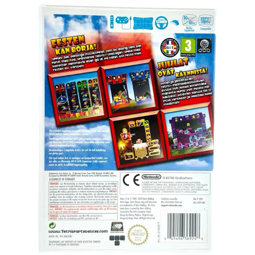 Tetris Party Deluxe - Nintendo Wii Spill