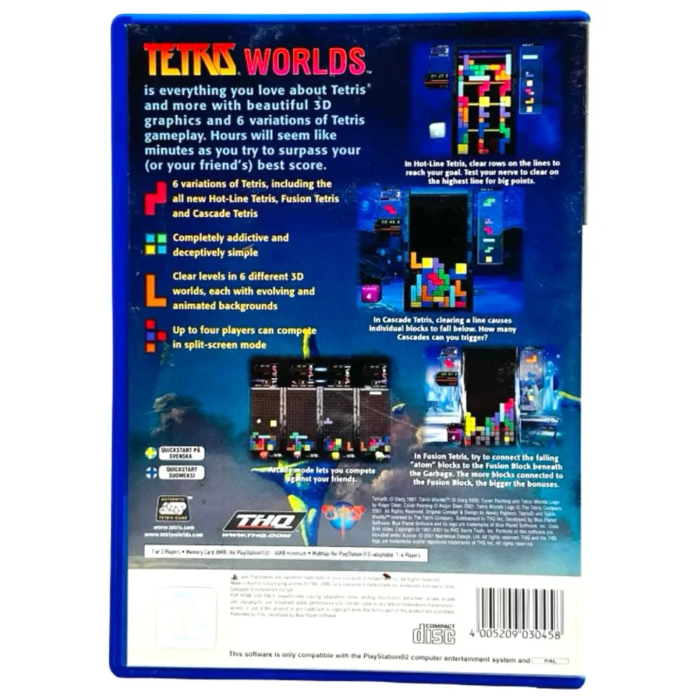 Tetris Worlds - PlayStation 2 (PS2) Spill