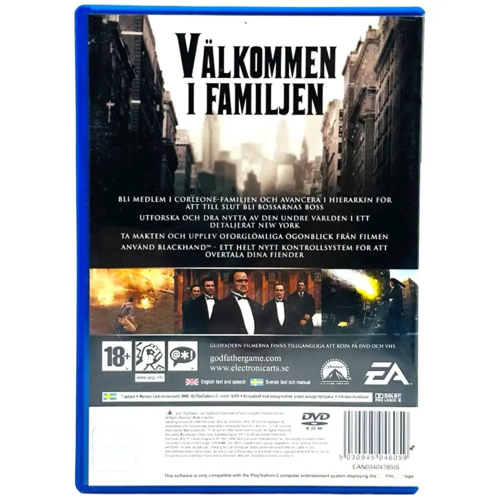 The Godfather - PlayStation 2 (PS2) Spill