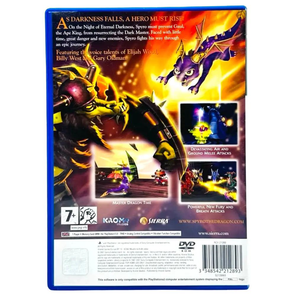 The Legend of Spyro: Eternal Night - PlayStation 2 (PS2) Spill