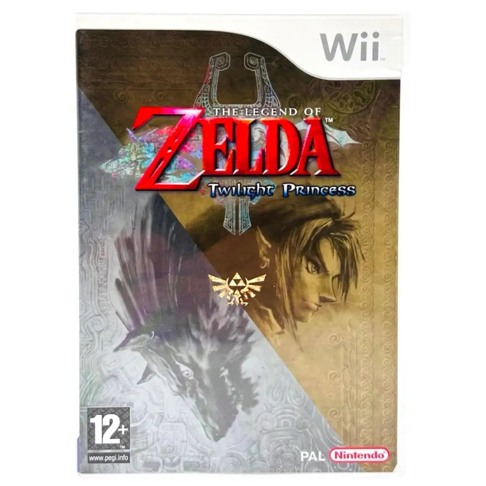 The Legend of Zelda: Twilight Princess - Nintendo Wii Spill - Cover - Manual - Spill/Disk / Standard