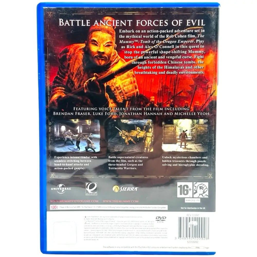 The Mummy: Tomb Of Dragon Emperor - PlayStation 2 (PS2) Spill