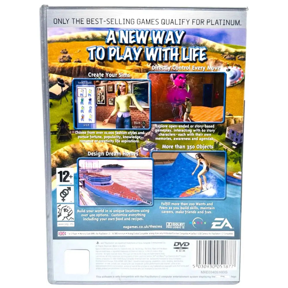 The Sims 2 - PlayStation (PS2) Spill