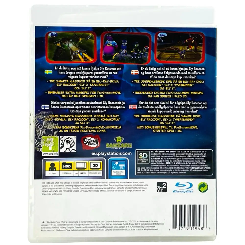 The Sly Trilogy - PlayStation 3 (PS3) Spill