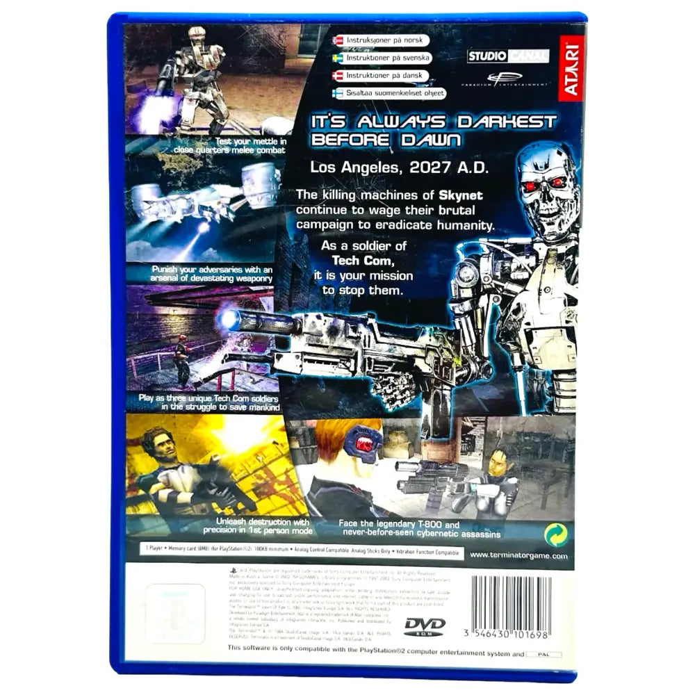 The Terminator: Dawn Of Fate - PlayStation 2 (PS2) Spill