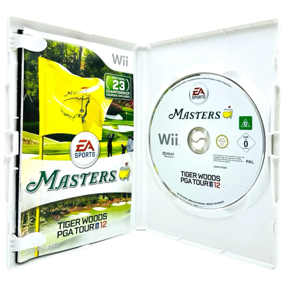 Tiger Woods PGA Tour 12: The Masters - Nintendo Wii Spill