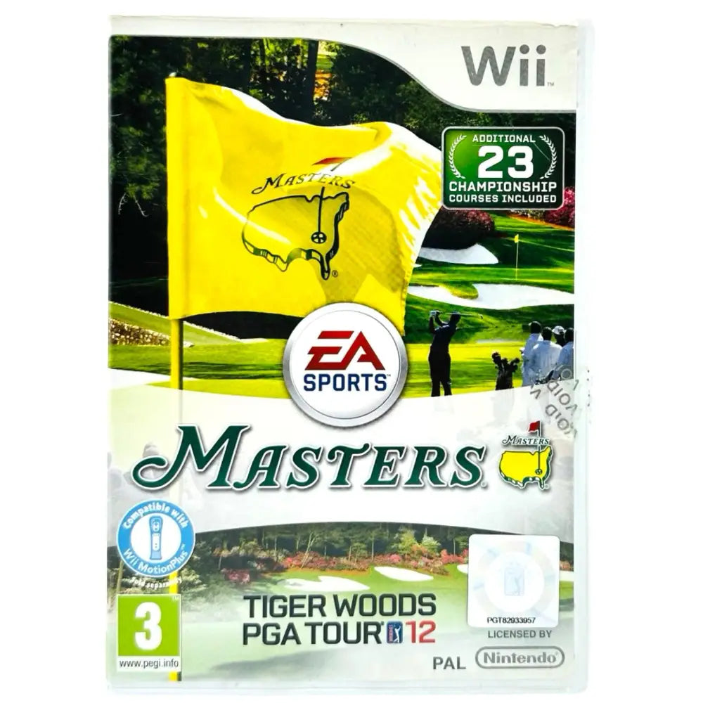 Tiger Woods PGA Tour 12: The Masters - Nintendo Wii Spill