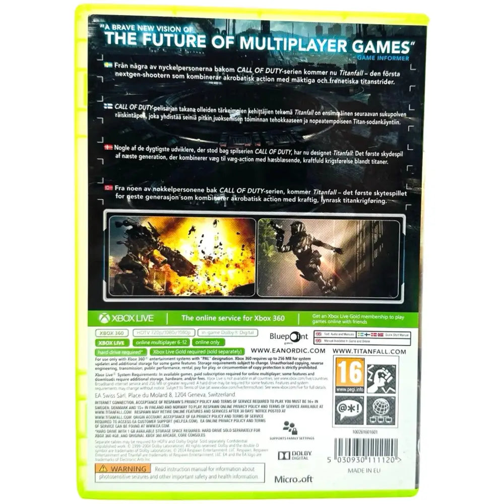 Titanfall - Xbox 360 Spill