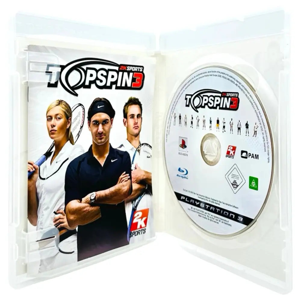 Top Spin 3 - PlayStation (PS3) Spill