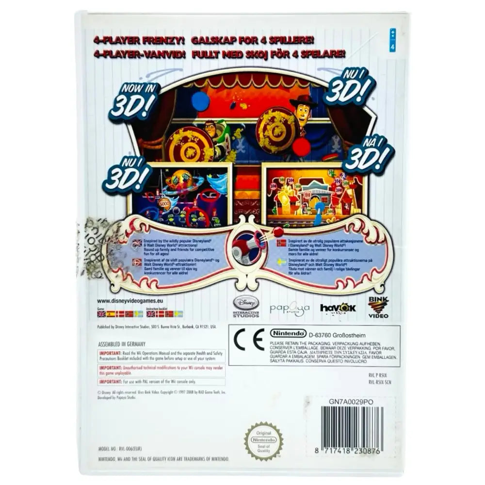 Toy Story Mania - Nintendo Wii Spill