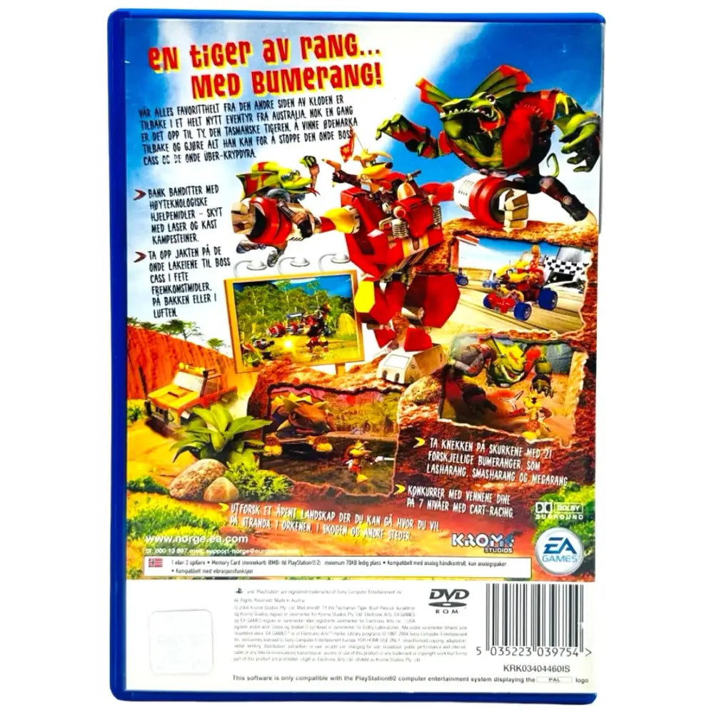 Ty The Tasmanian Tiger 2 Bush Rescue - PlayStation (PS2) Spill