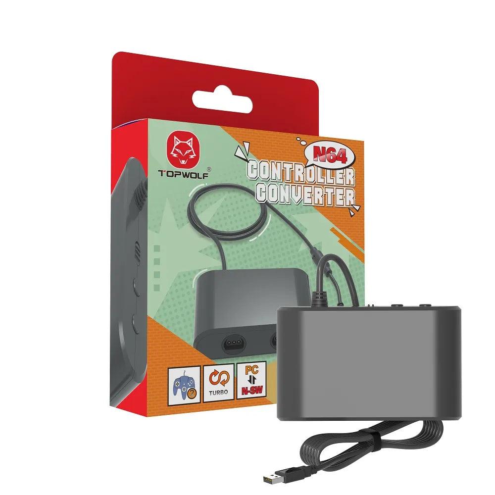 USB Kontroller Adapter for For N64 til Nintendo Switch / PC - RetroGaming.no