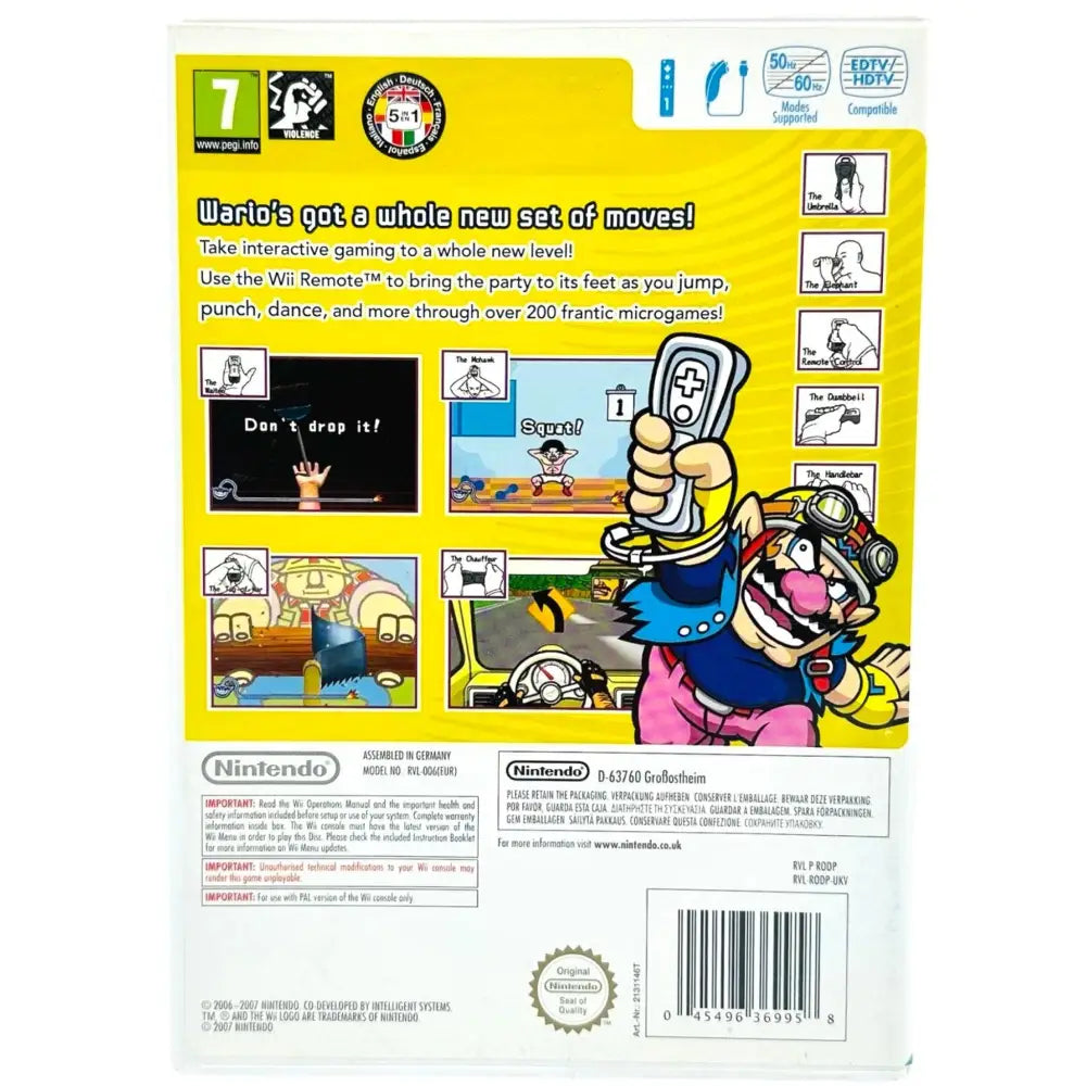 WarioWare: Smooth Moves - Nintendo Wii Spill